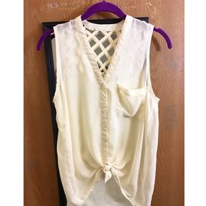 Sleeveless top